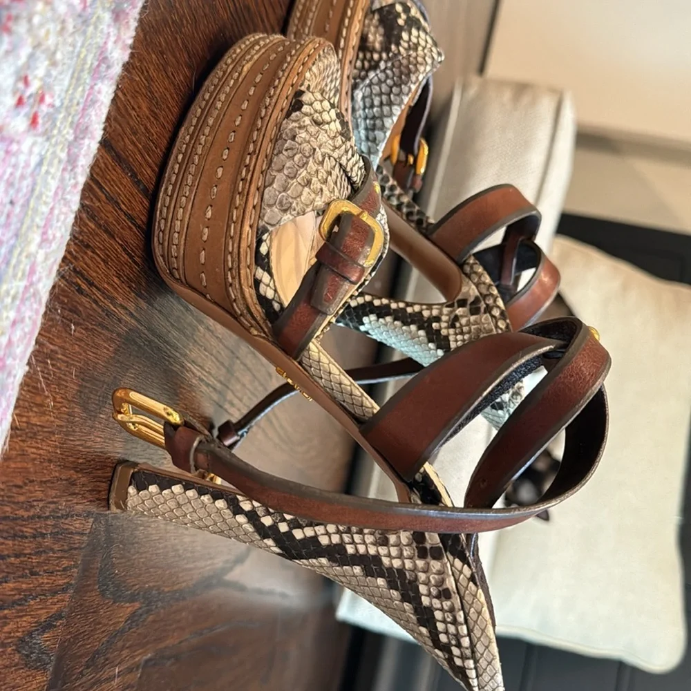 Prada Python Heels - Picture 3 of 8